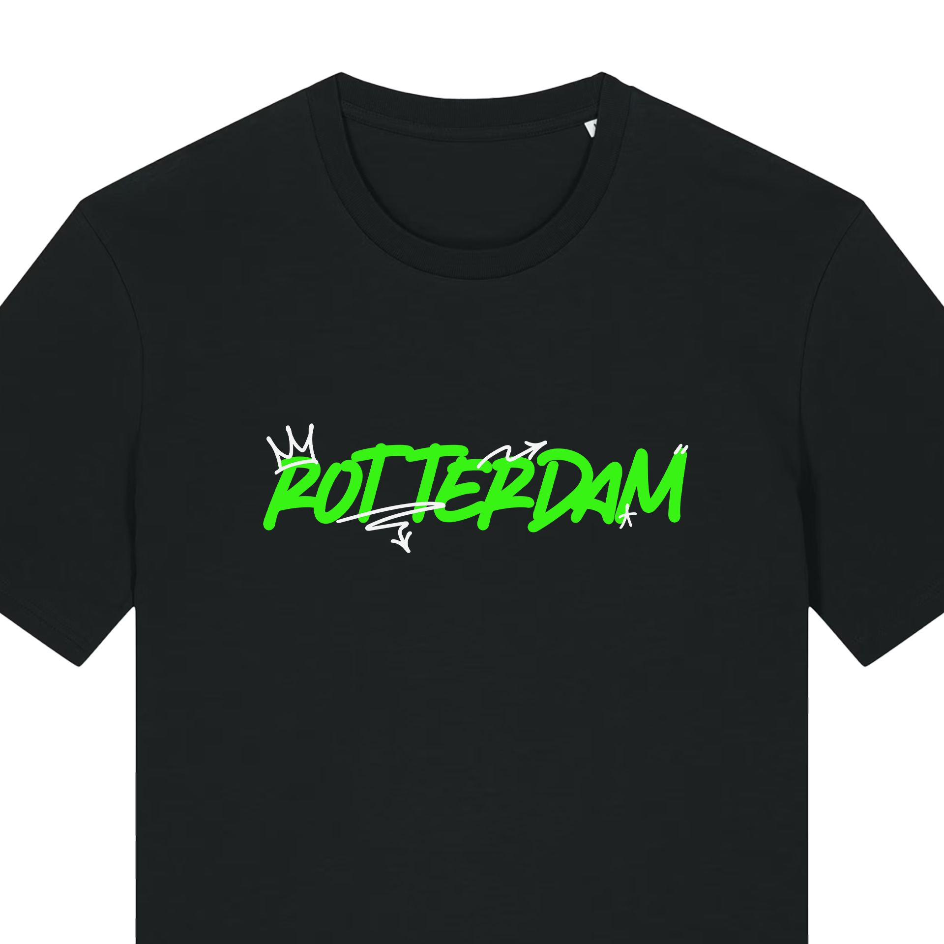 Rotterdam Shirt | Graffiti Editie Neon Groen