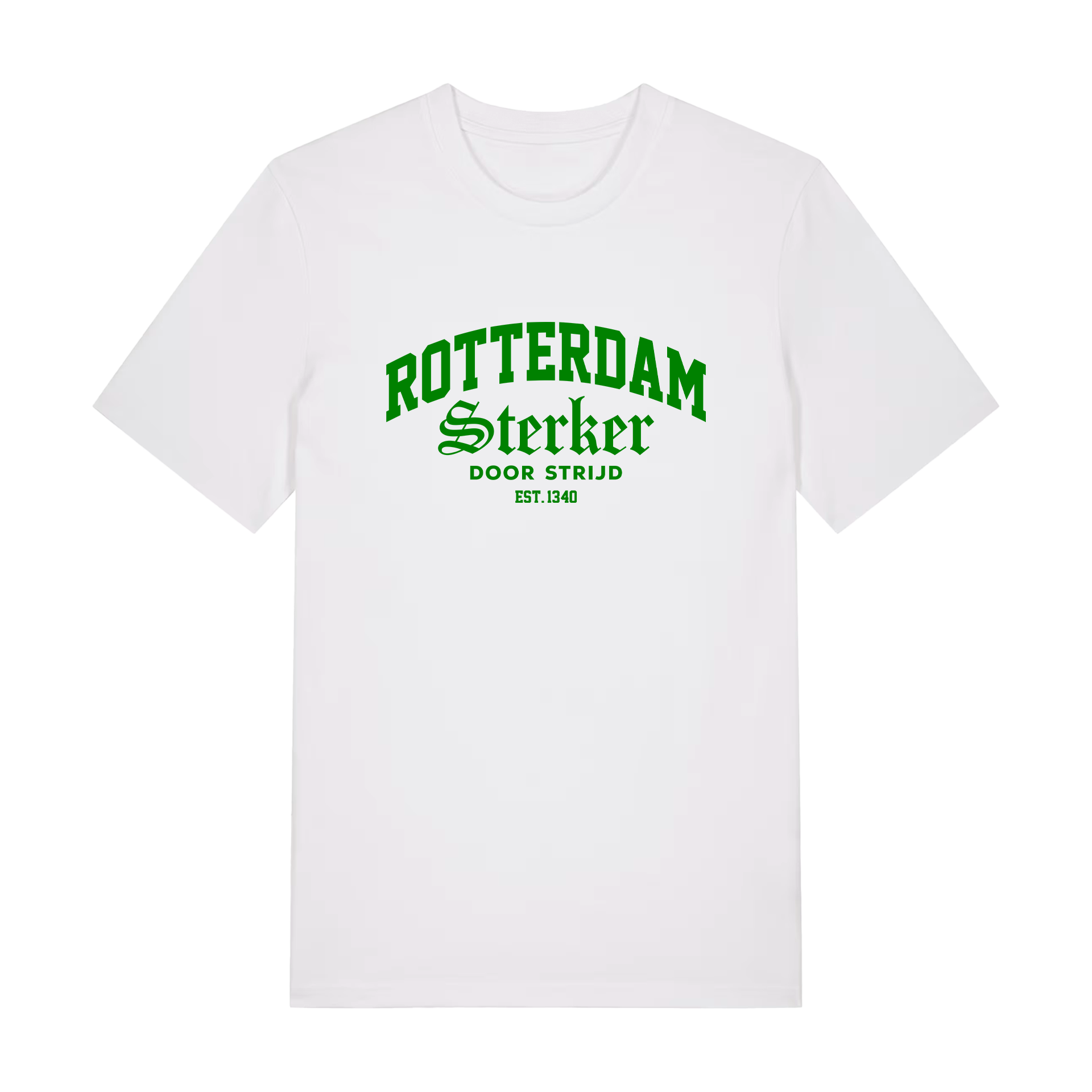 Rotterdam Shirt | Sterker Door Strijd 010Groen